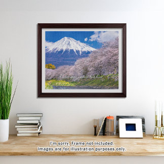 [520] Mt.Fuji – Morning Light on the Cherry Path Puzzle