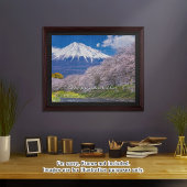 [520] Mt.Fuji – Morning Light on the Cherry Path Puzzle
