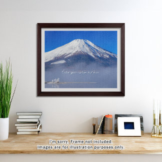 [520] Mt.Fuji – Silent Morning, Frozen Beauty Puzzle