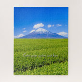 [520] Mt.Fuji – Spring Sprouts in Tea Fields Puzzle (Vertikal)