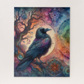 520 Stück Crow Tree of Life Mandala Pagan Puzzle (Vertikal)