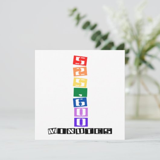 525.600 Minuten (Stehend Vorderseite)