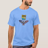 525 Brigade des Militärgeheimdienstes "Im Flugzeug T-Shirt (Vorderseite)