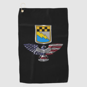 525 Brigade Eagle des Militärgeheimdienstes Golfhandtuch
