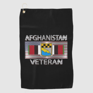525 MI Brigade Afghanistan Veteran Golfhandtuch