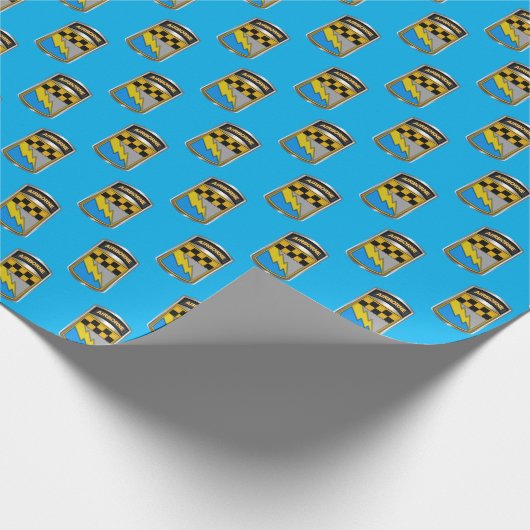 525th MI Military Intelligence Brigade “Airborne” Geschenkpapier (Ecke)