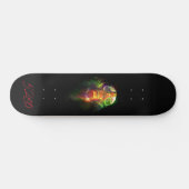 5280 Schädel- und Gasmaske Skateboard (Horizontal)