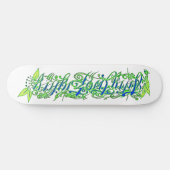 5280 script in green and blue skateboard (Horizontal)
