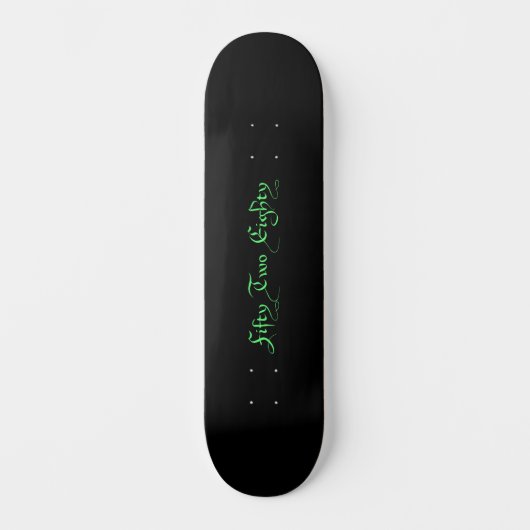 5280 Text Skateboard (Vorderseite)
