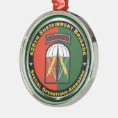 528. Nachhaltigkeitsbrigade Ornament Aus Metall (Links)