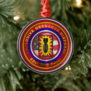52. EOD GROUP Weihnachten Ornament Aus Metall