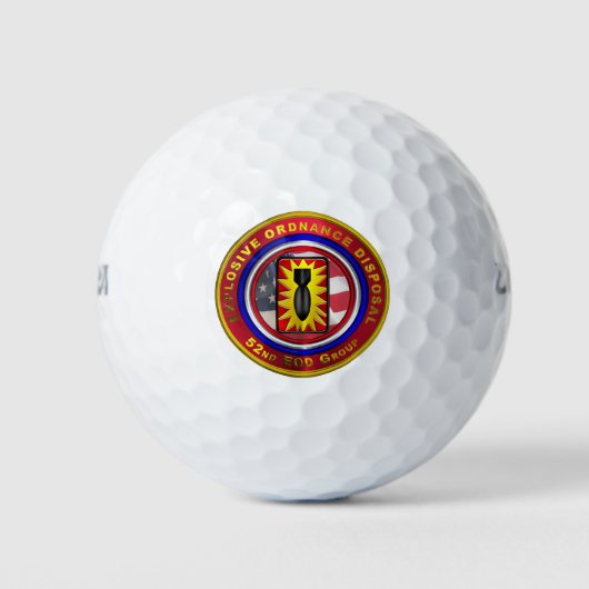 52. Explosive Ordnance Disposal Group Golfball (Vorderseite)