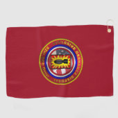 52. Explosive Ordnance Disposal Group Golfhandtuch (Horizontal)