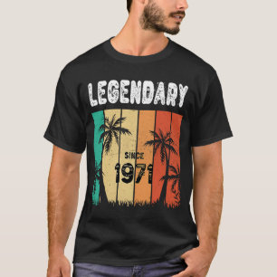 52. Geburtstag 1971 für Männer und Frauen T-Shirt