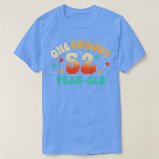 52. Geburtstag 2 T-Shirt (Design vorne)