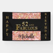 52. Geburtstag Banner (Horizontal)