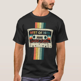 52 Geburtstag, Best of 1970 Cassette Tape T-Shirt