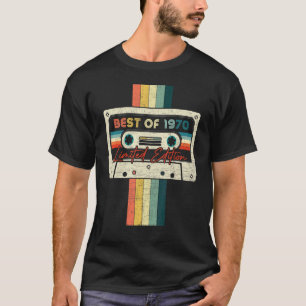 52 Geburtstag  Best Of 1970 Kassette T-Shirt