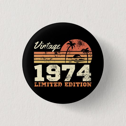 52. Geburtstag Button (Vorderseite)