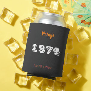 52. Geburtstag Can Cooler - Vintag 1974 Limited Dosenkühler