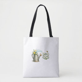 52. Geburtstag Gartentasche Geschenk Pflanzenliebh Tasche