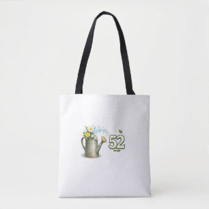 52. Geburtstag Gartentasche Geschenk Pflanzenliebh Tasche