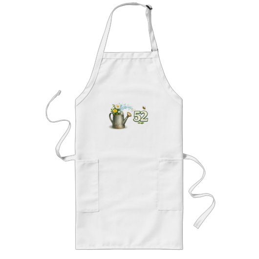 52. Geburtstag Geschenk Garten Schürze für Pflanze (Vorne)
