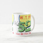52. Geburtstag Kaffeepause Tasse (VorderseiteRechts)