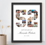 52. Geburtstag Nr. 52 Custom Foto Collage Poster<br><div class="desc">Feiern Sie den 52. Geburtstag mit diesem personalisierten 52 Foto Collage Poster. Dieses individuell gestaltbare Geschenk eignet sich auch für Hochzeitsfeiern. Es ist eine großartige Möglichkeit, wertvolle Erinnerungen aus Ihrer Hochzeit und Ihrem verheirateten Leben zu zeigen. Das Poster enthält eine Collage von Fotos, die diese besonderen Momente erfassen, und kann...</div>