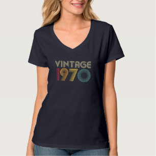 52. Geburtstag Vintag 1970 Klassische Männer Mama  T-Shirt