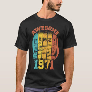 52. Geburtstag Vintag 1971 Retro 52 Jahre alter Ra T-Shirt