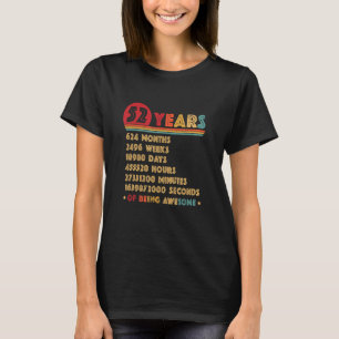 52. Geburtstag Vintag 52 Jahre Phantastisch T-Shirt