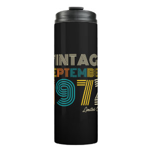 52. Geburtstag Vintag September 1972 Limited Edtn. Thermosbecher