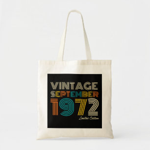 52. Geburtstag Vintag September 1972 Limited Edtn. Tragetasche
