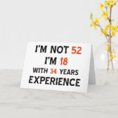 52. Geburtstagsentwürfe Karte (Gelbe Blume)