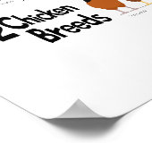 52 Geflügelpestrassen Poster (Ecke)