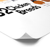 52 Geflügelpestrassen Poster (Ecke)