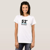 5'2" Höhe 6' Kurze Höhe T-Shirt (Vorne ganz)