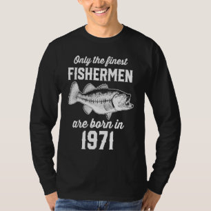 52 Jahre alter Fischer 1971 52. Geburtstag T-Shirt
