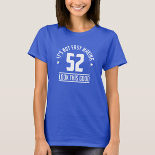 52 Jahre alter Geburtstag Grafik T-Shirt