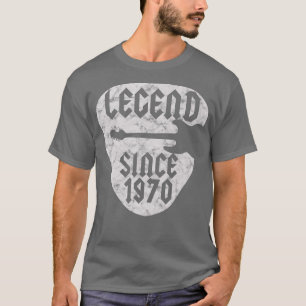 52 Jahre alter Gitarrist Geboren 1970 52. Geburtst T-Shirt