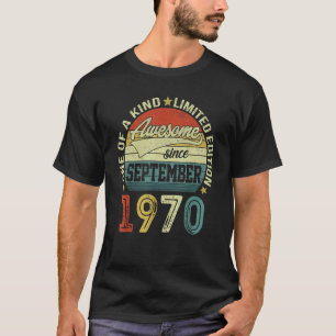 52 Jahre alter Tag Phantastisch seit September 197 T-Shirt