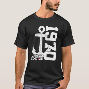 52 Jahre Kapazität 1970 Matrosen 52. Geburtstag T-Shirt