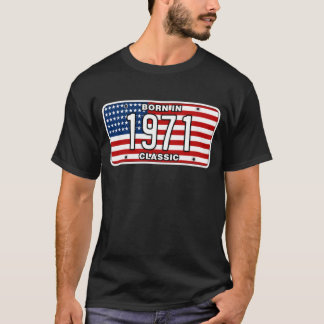 52 Jahre Vintager Klassiker 1971 52. Geburtstag T-Shirt