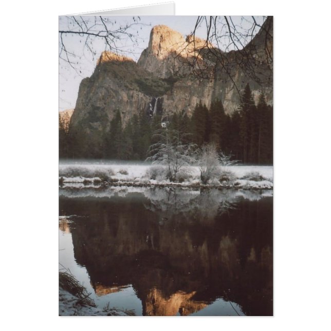 52. Kathedrale Rocks & Wintry Reflections, Yosemit (Vorne)