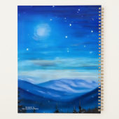 52 mit Blick auf den Gipfel der Berge in Hampshire Planer (Rückseite)