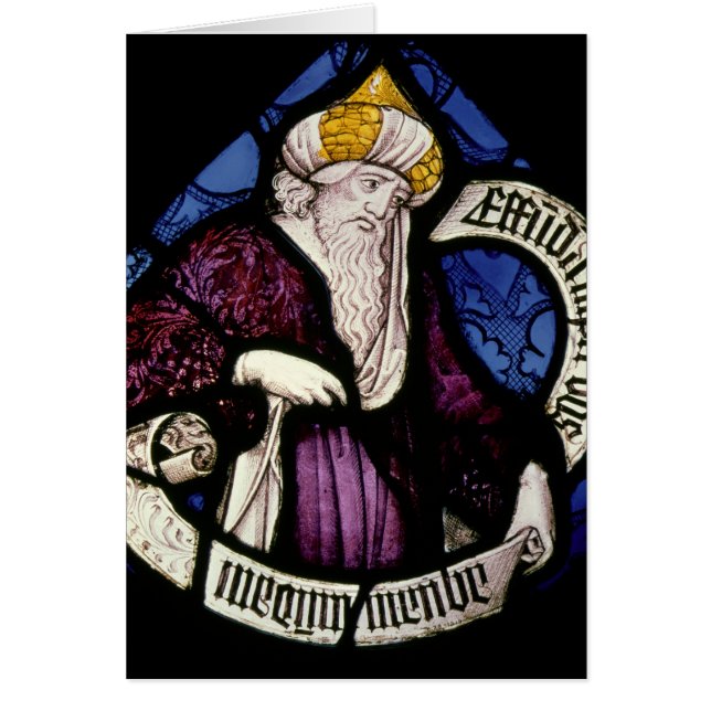 52: Roundel des Prophets Ezekiel, 15. Jahrhundert (Vorne)