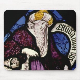 52: Roundel des Prophets Ezekiel, 15. Jahrhundert Mousepad