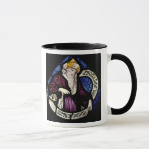 52: Roundel des Prophets Ezekiel, 15. Jahrhundert Tasse