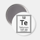 52 Tellurium Magnet (Vorderseite/Rückseite)